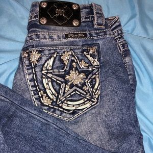 Size 26 miss me bootcut jeans